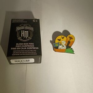 Loungefly Haunted Mansion Pin with Orange and Green Accents
